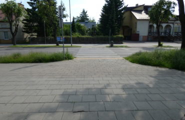 Wykonanie przejścia dla pieszych oraz remont chodnika na ul. E. Plater